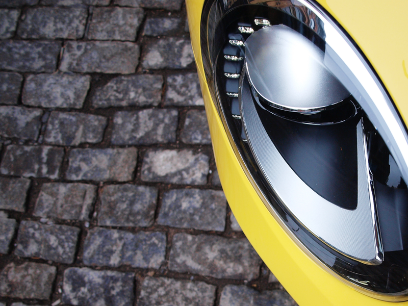 Illustration for article titled The Volkswagen Beetle GSR Is A Surprising Head Turner
